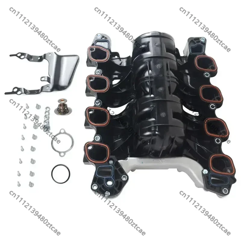 Intake Manifold with Gaskets 4.6L V8 Engine Upper Inlet Manifold Kit Replacement Auto Parts