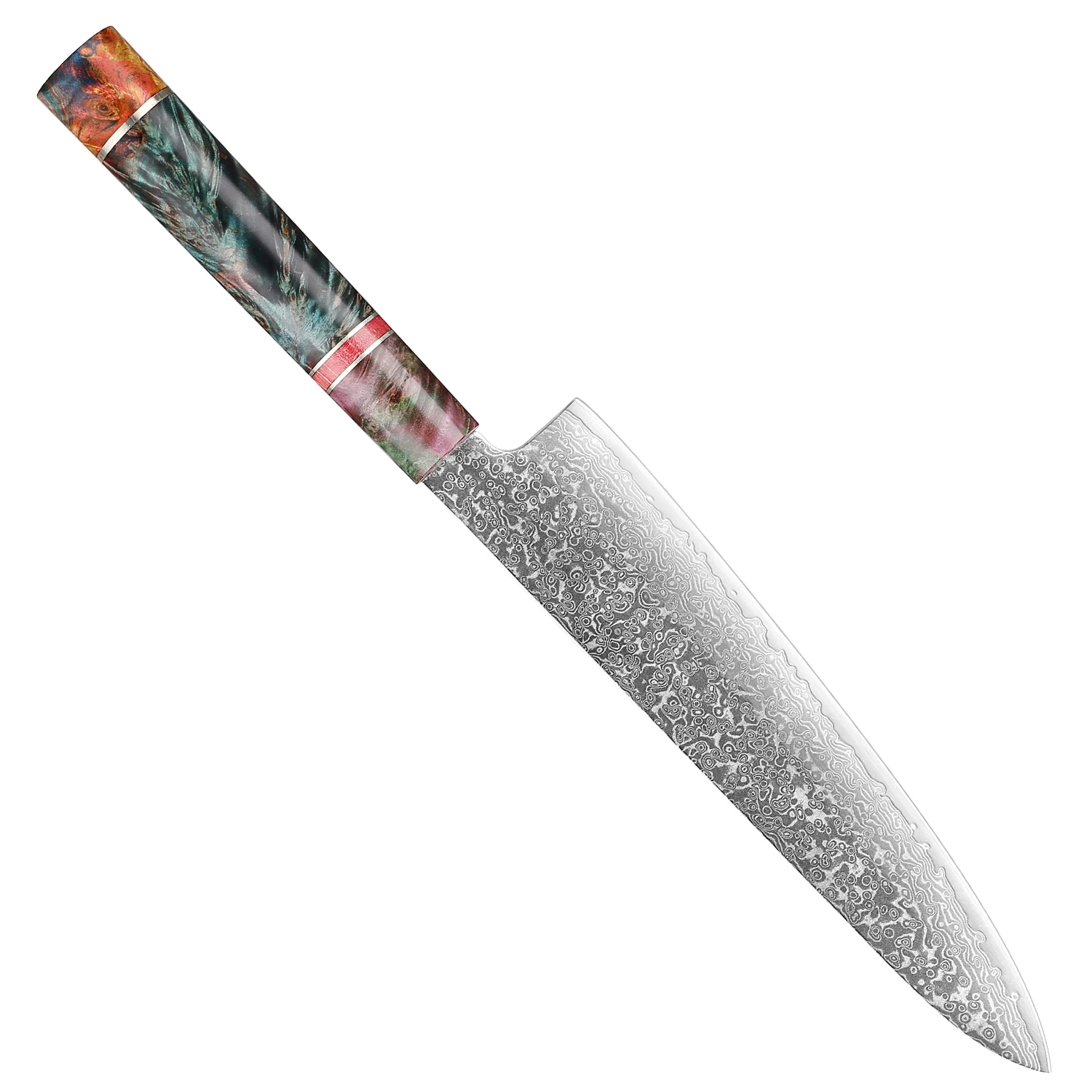 XITUO Professional 8 Inch Japanese Damascus Chef Knife Sharp VG-10 Steel Kitchen Knife for Cooking,Sushi,Meat & Vegetables Knife