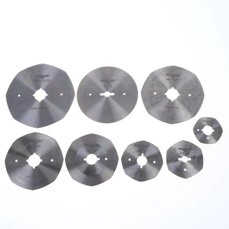 【HG】1 PCS Round Knife Octagonal Knife Golden Eagle 1/4 50 65 70 90 100 110 125 Fabric Cutting Machine Parts