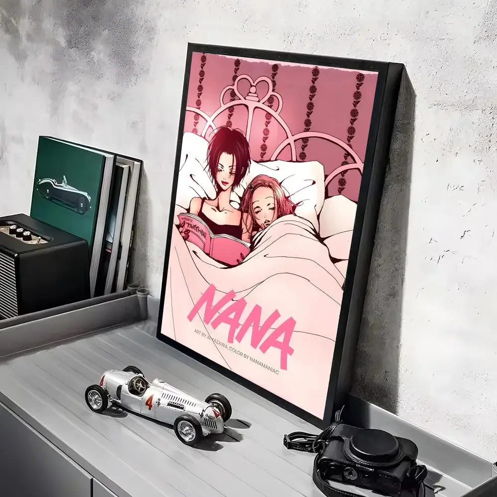 Anime N-Nana klassisches Poster, dekorative Wandkunst, Aufkleber, Wandbild, Fotodruck für Zuhause, Wohnzimmer, Flur, Dekoration – Detail 12
