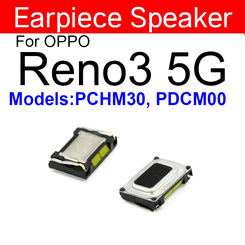 Earpiece Speaker For OPPO Reno 2 2Z 2F 3 Pro 4 Pro 4SE 4Z 5G Reno ACE 2 10X Zoom 5G Earphone Sound Receiver Flex Cable Parts