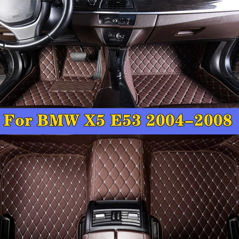 

Автомобильные накладки на ножки для BMW X5 E53 2004-2008 автомобильные аксессуары для интерьера защитная накладка под заказ автомобильные напольные коврики