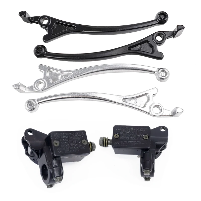 

Motorcycle Scooter Cycling Hydraulic Disc Replacement Parts Brake Lever Front Rear Disc Brake Handle 50cc 100cc 125cc 150cc Mope