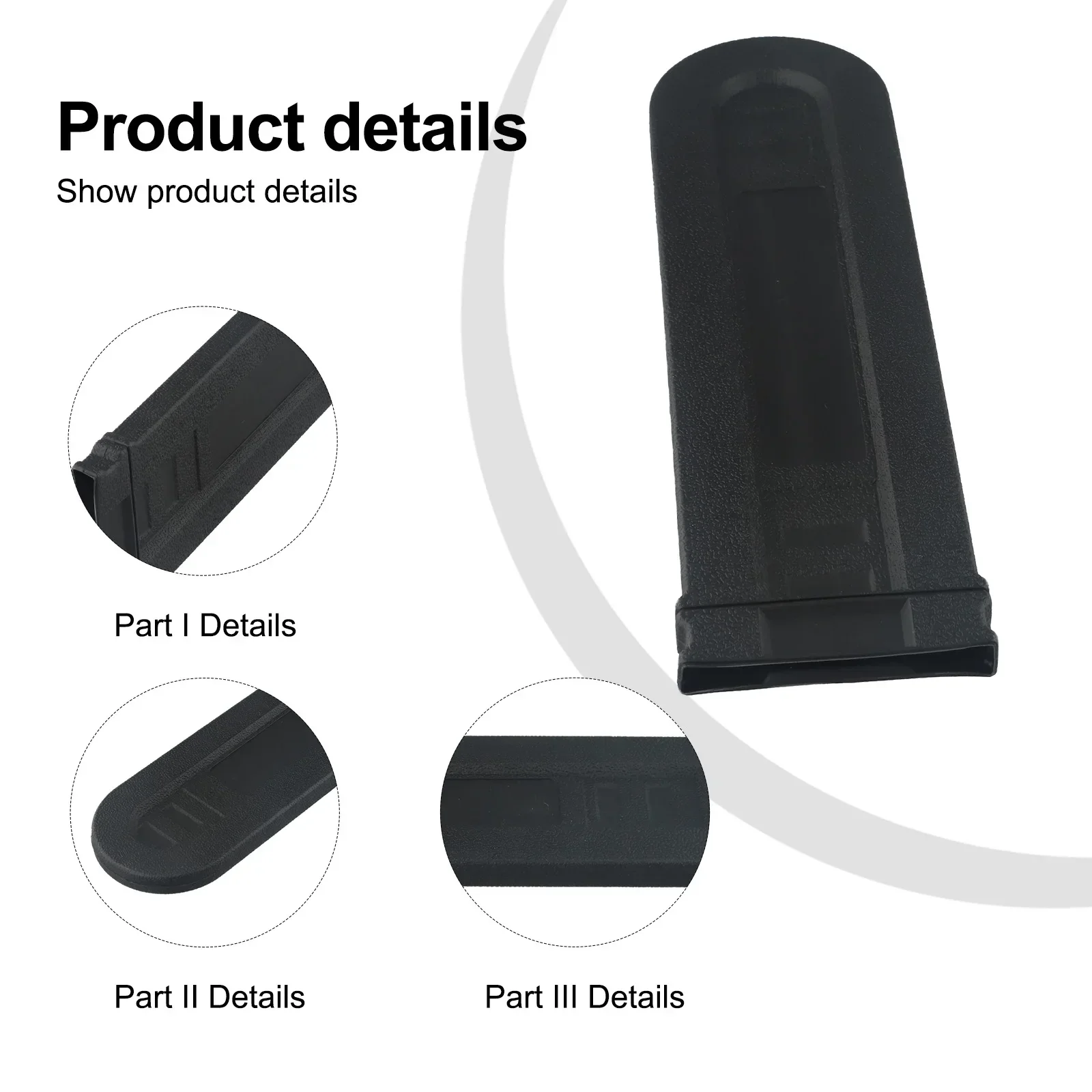 Agriculture Forestry Protect Chainsaw Froming Rusting Chainsaw Bar Cover Chainsaw Guard 3.5'' Black For 8-12 Inches