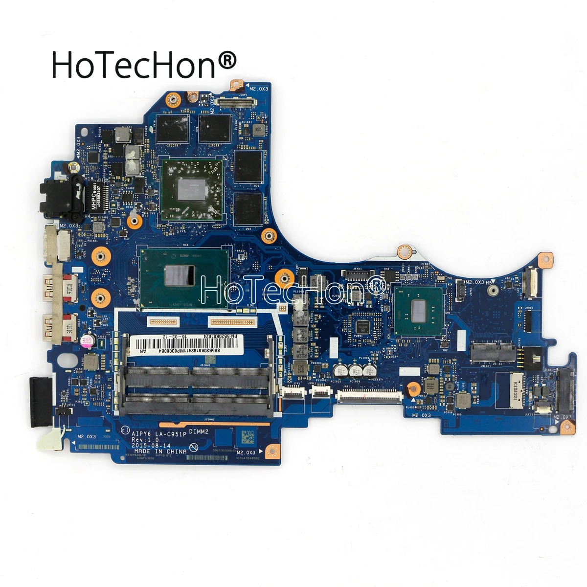 5B20K81624  Motherboard LA-C951P w/i7-6700H R9 M375 4G  for Lenovo Ideapad Y700-14ISK