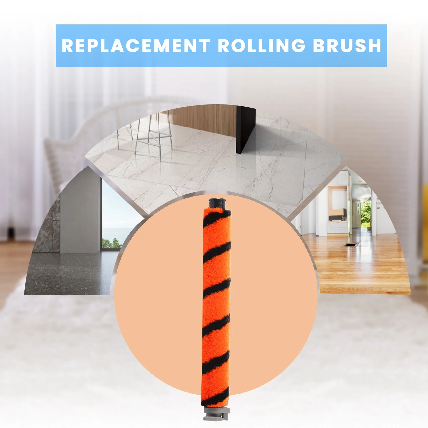 Replacement Rolling Brush for NZ801UK ZS600 500UK HZ390UK Vacuum Cleaner Accessories