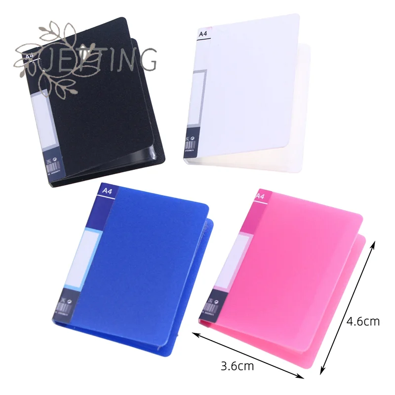 Heißer 1:12 Puppenhaus Miniatur Simulation Datei Buch Ordner Binder Möbel Hause Modell Dekor Spielzeug Puppe Haus Zubehör