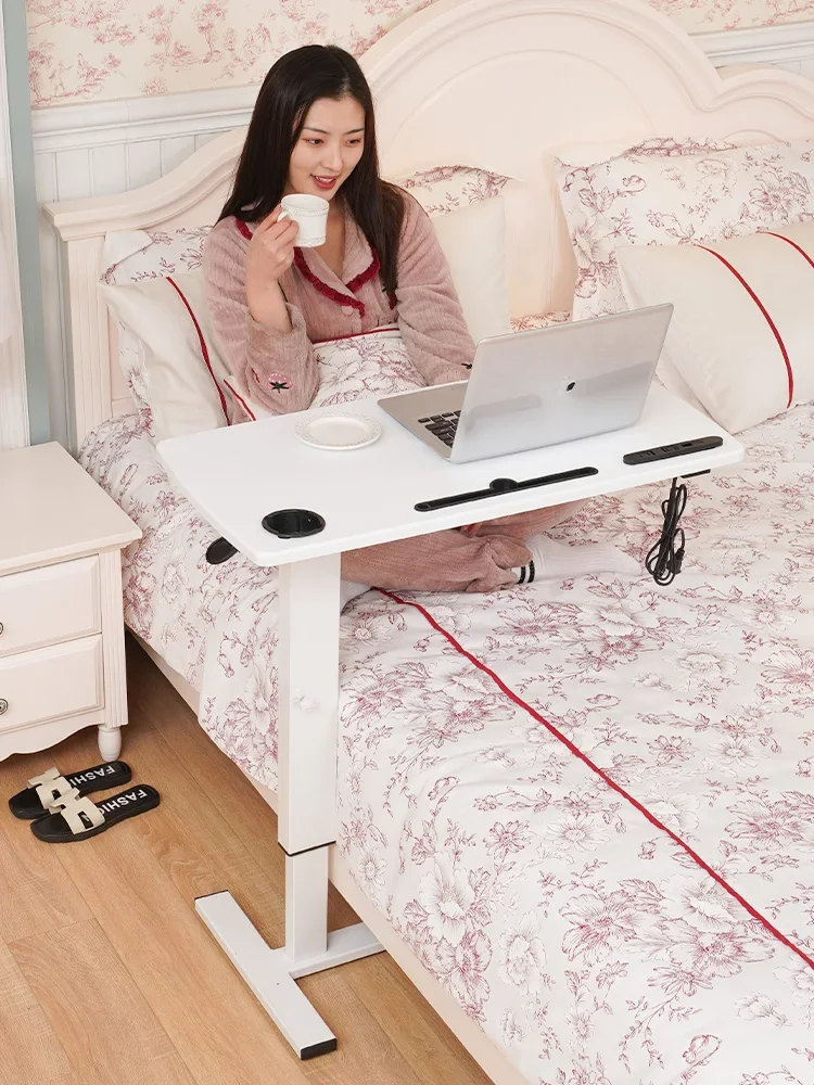 Bedside Table Movable Computer Height Adjusting Folding Sofa Lazy Bed Front Table Bed Home Writing Desk Small Table