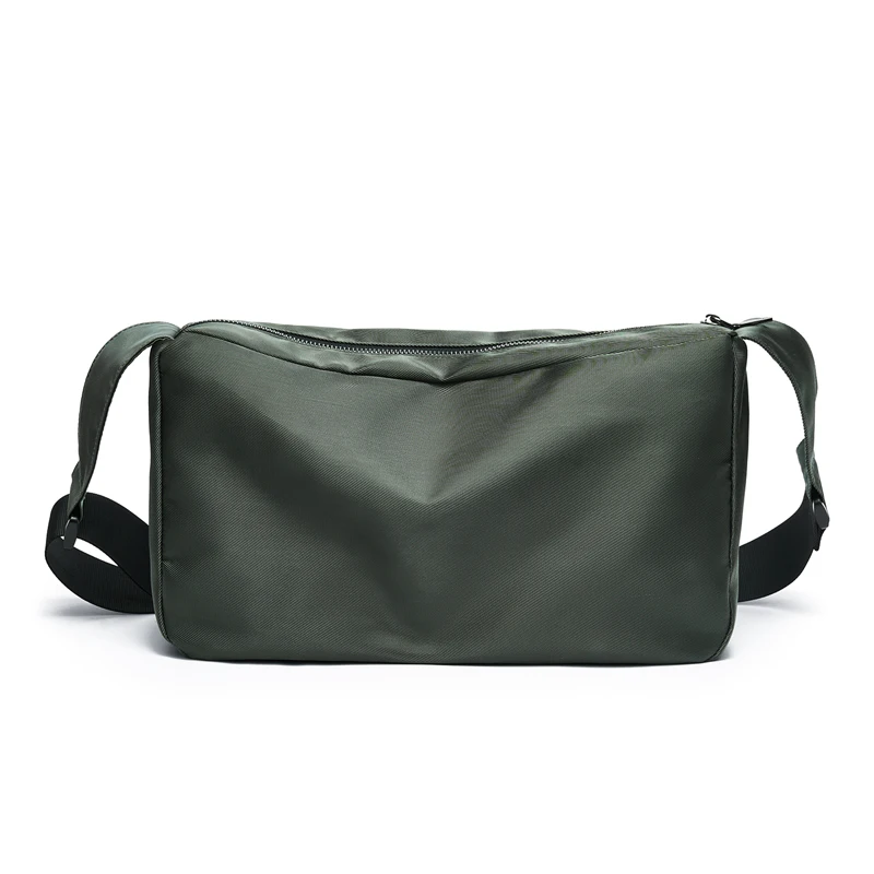 

Men Messenger Bag High Capacity Travel Sling Bag 11inch iPad Oxford Waterproof Zipper Anti-theft Outdoor Sport Daily For Youth