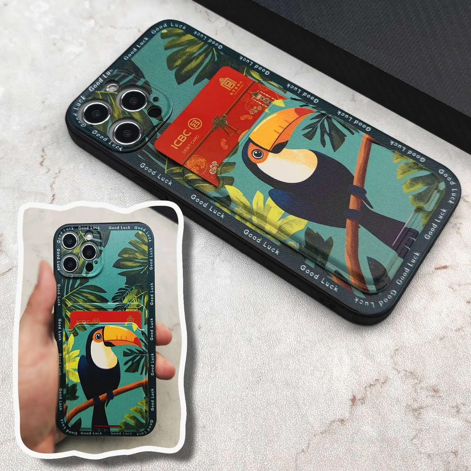 تصميم الأزياء بطاقة حقيبة جراب هاتف ل OnePlus Ace3V/1PlusAce3V المضادة للخبط بولي TPU لطيف الكرتون واقية الأوساخ مقاومة