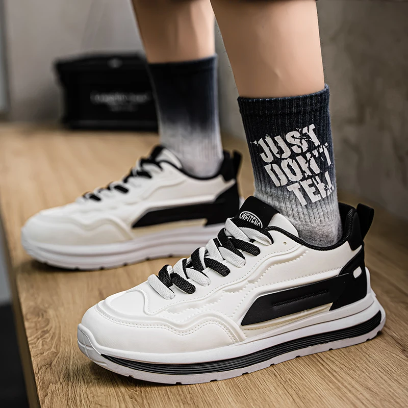Fashion Men's Sneakers 2025 New Comfortable Breathable Casual Running Shoes Outdoor Soft Sole Training Shoes for Men Zapatillas image 4