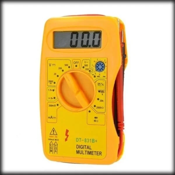 Mini Digital Multimeter DMM Voltmeter Ammeter Ohmmeter Tester  Test Multimetro