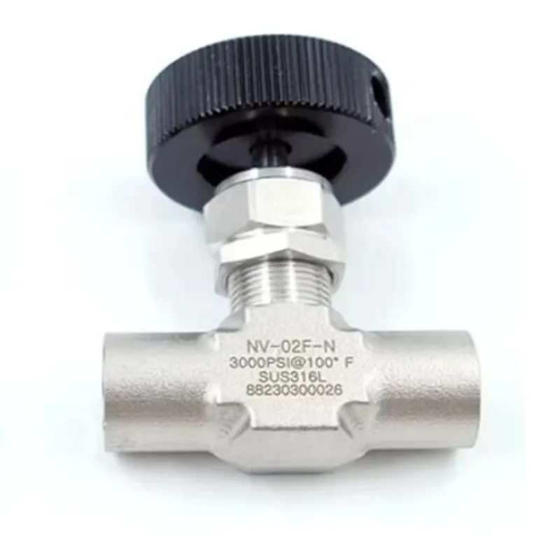6000psi 316L stainless steel female NPT PT G thread needle valve shut-off valve flow control valve high pressure resistant