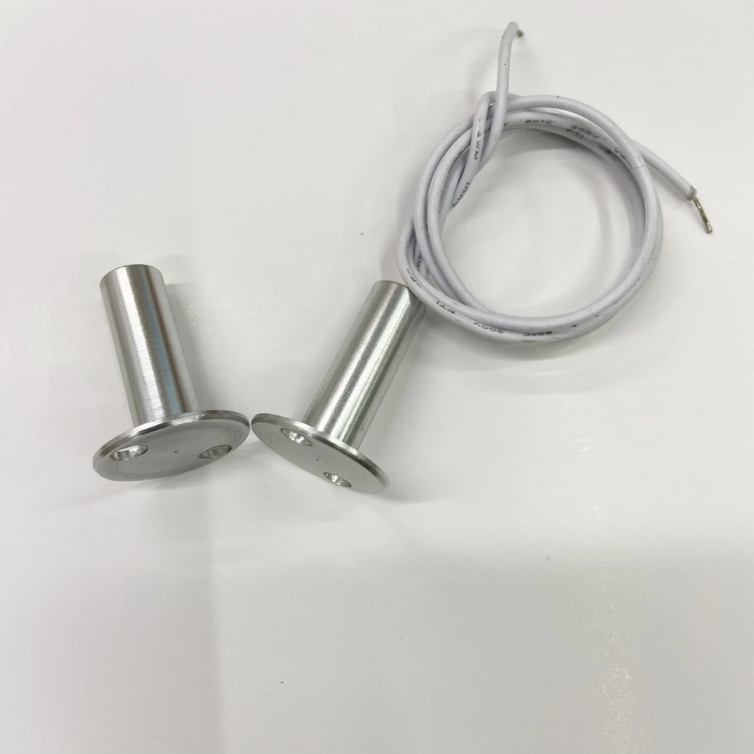 

10Pcs Wired Magnetic Door Open Alarm Sensor Metal Case Limit Switch NC/NO Dry Contact Reed Switch Anti Theft Burglar Alarm