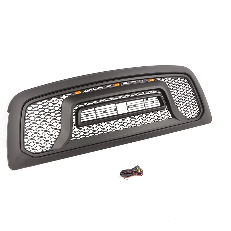 

Matte Black ABS Grille with LED Lights Fit for 2009-2012 Dodge Ram 1500