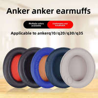 For Anker Soundcore Life Q10 Q20 Q30 Q35 Headphone Earpad Replacement Cushions Cover Earmuff Ear Pads Headphone Earpads
