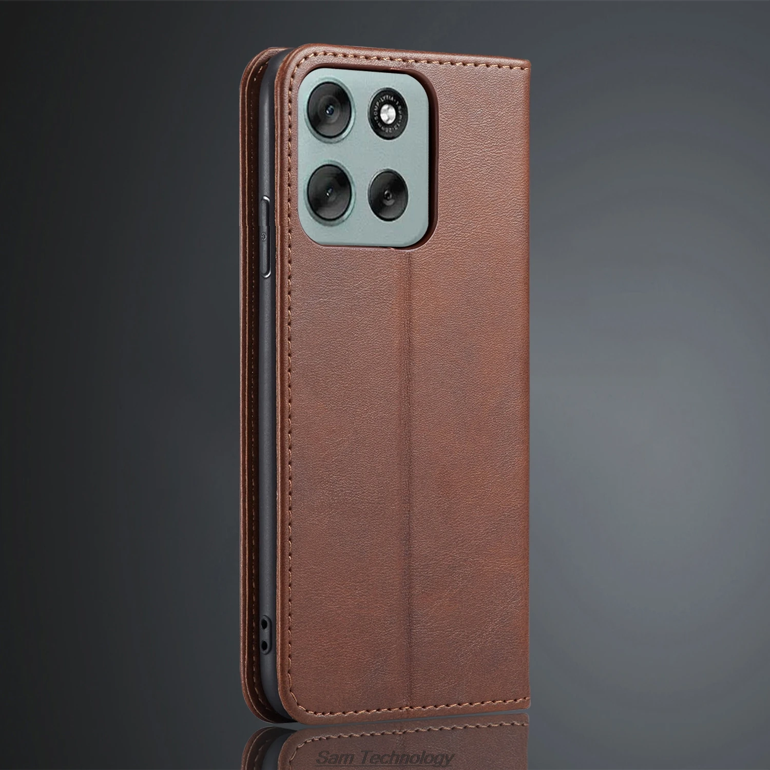 Magnetische anziehung Ledertasche für Motorola Moto G56 G66y G66j Holster Flip-Cover Fall Brieftasche Telefon Taschen Capa Fundas Coque