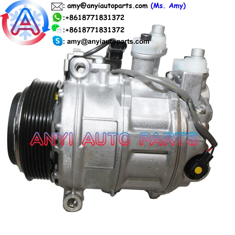 China Factory  COM814 Denso 7SAS17C 6PK Auto ac compressor for Mercedes-Benz E-Class W213 S213A0038302060 447160-7653