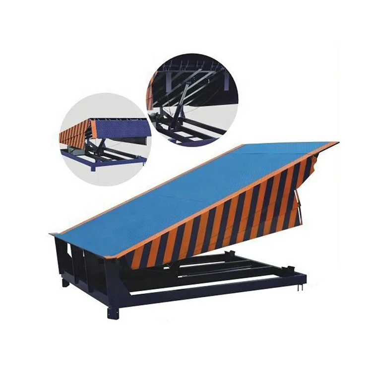 Adjustable Dock Leveler for Cargo Handing Stationary Hydraulic Dock Leveler