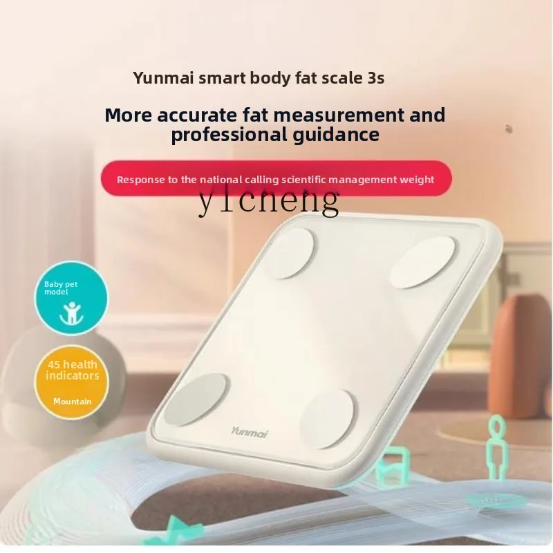 

ZC Body Fat Scale Intelligent Professional Precision Weighing Scale Rechargeable Body Scale Measuring the Fat
