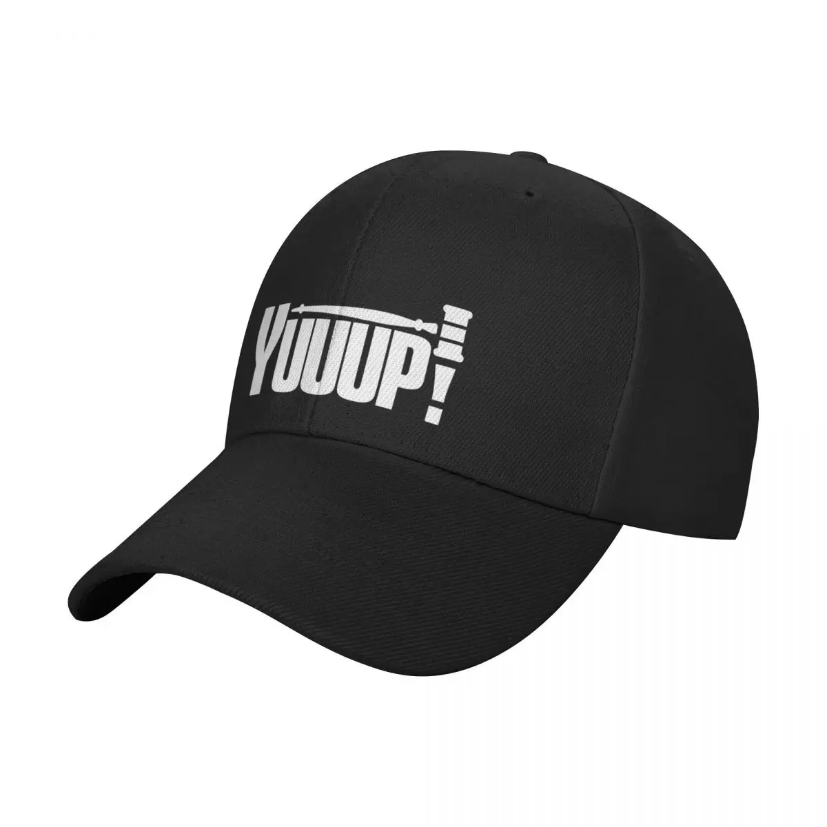 Yuuup! popular auctioneer saying with auction hammer Baseball Cap Military Cap Man Sunhat Baseball Men Women's