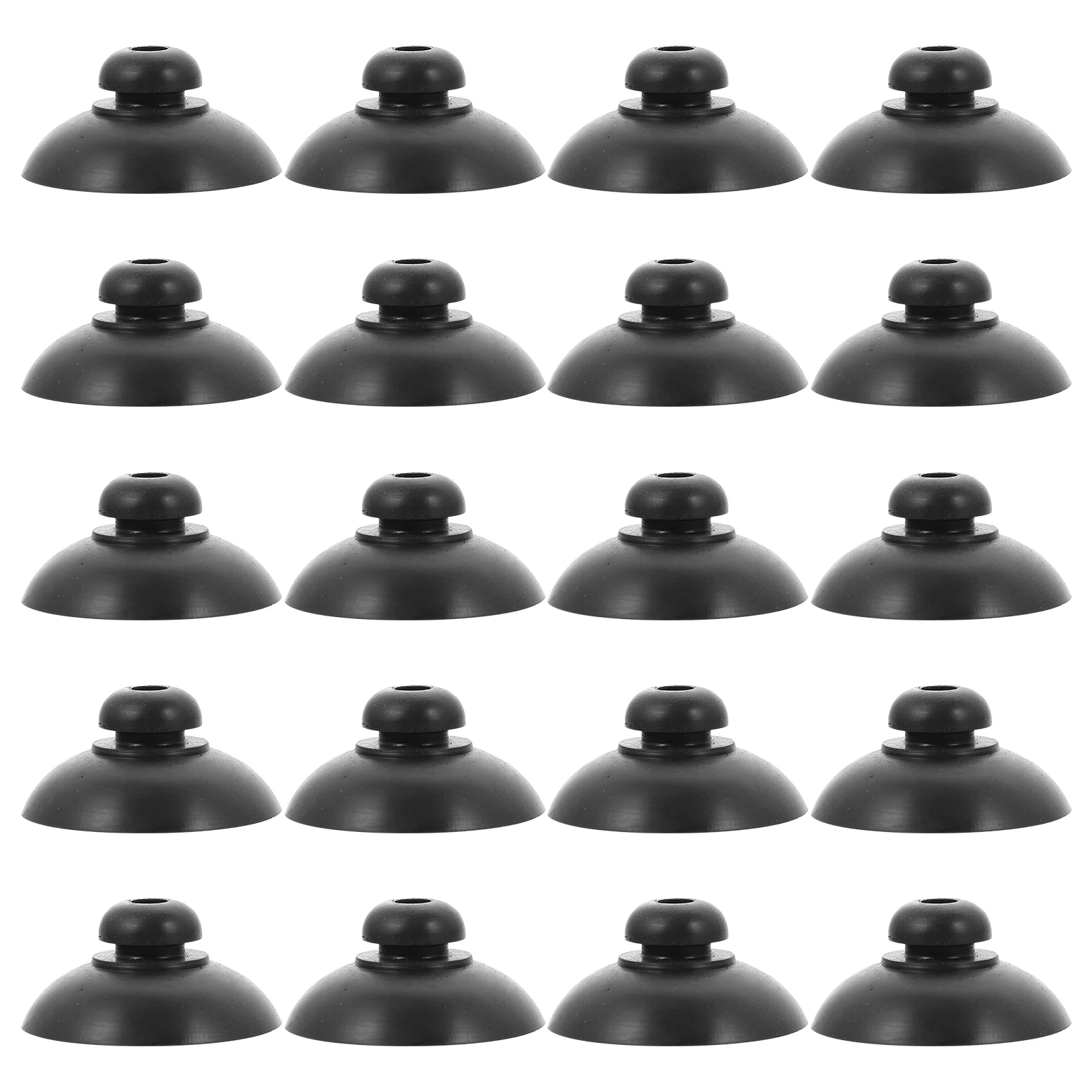 

20pcs Oxygen Pump Suction Cups for Fish Tank Aquarium Aerator Black Airpump Submersible Pump Air Fixing Tool Strong