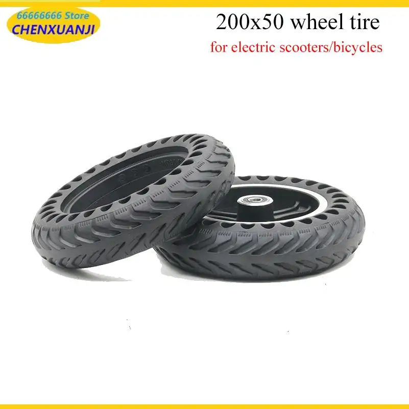 200X50 Honeycomb Through Hole Wheels, Tires, High Quality, Electric Scooter Tires