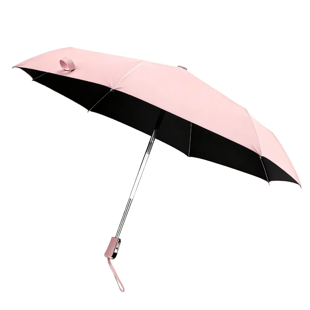 Ultralight 6 Ribs Automatic Umbrella Automatic Open Close Folding Umbrella Portable Parasol Sun Protection