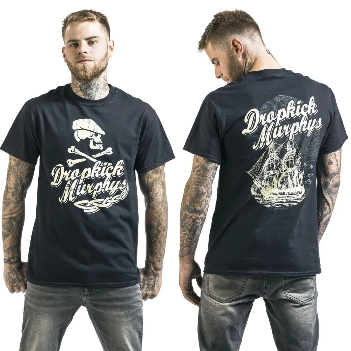 Y2k Dropkick Murphys Graphic Cotton T-shirt Unisex Summer Short Sleeve Fashion Brand Tee Luxury Casual Vintage Tees