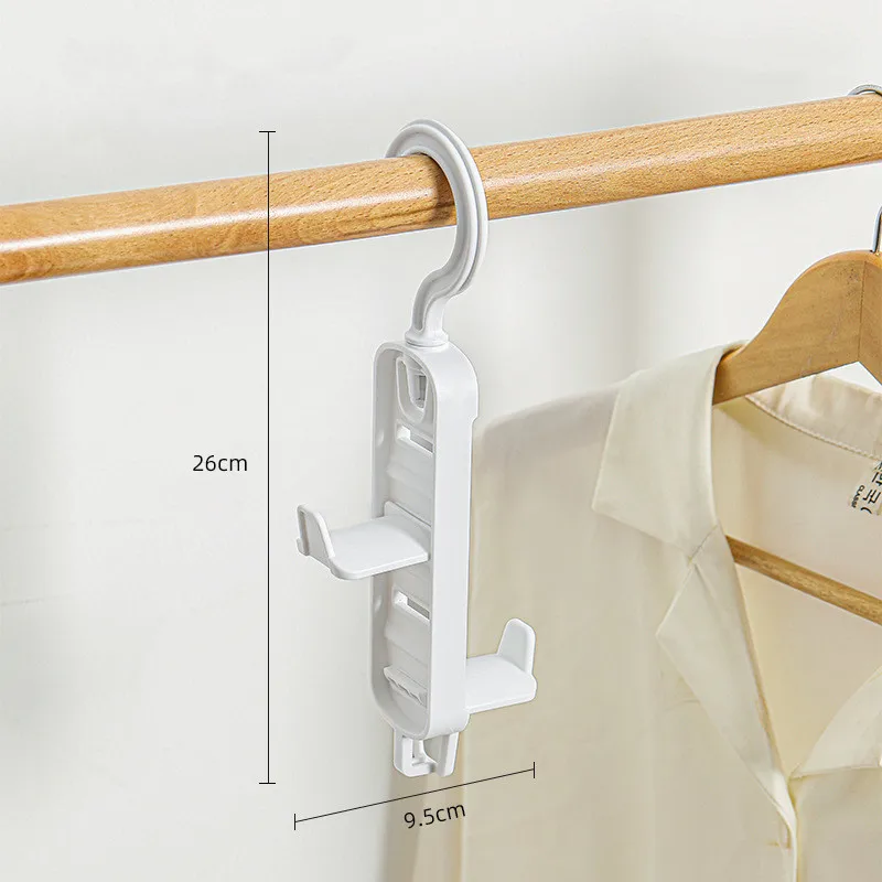 Multi-Layer Hanger Hooks Wardrobe Clothes Scarf Bag Hat Organizer Hanging Rack Closet Hanger Room Space Saving Storage Hooks