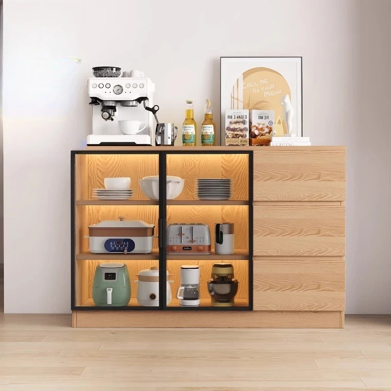 

Nordic Decorating Kitchen Storage Cabinet Classic Space Saving Kitchen Storage Cabinet Solid Wood Armoire Rangement Furniture