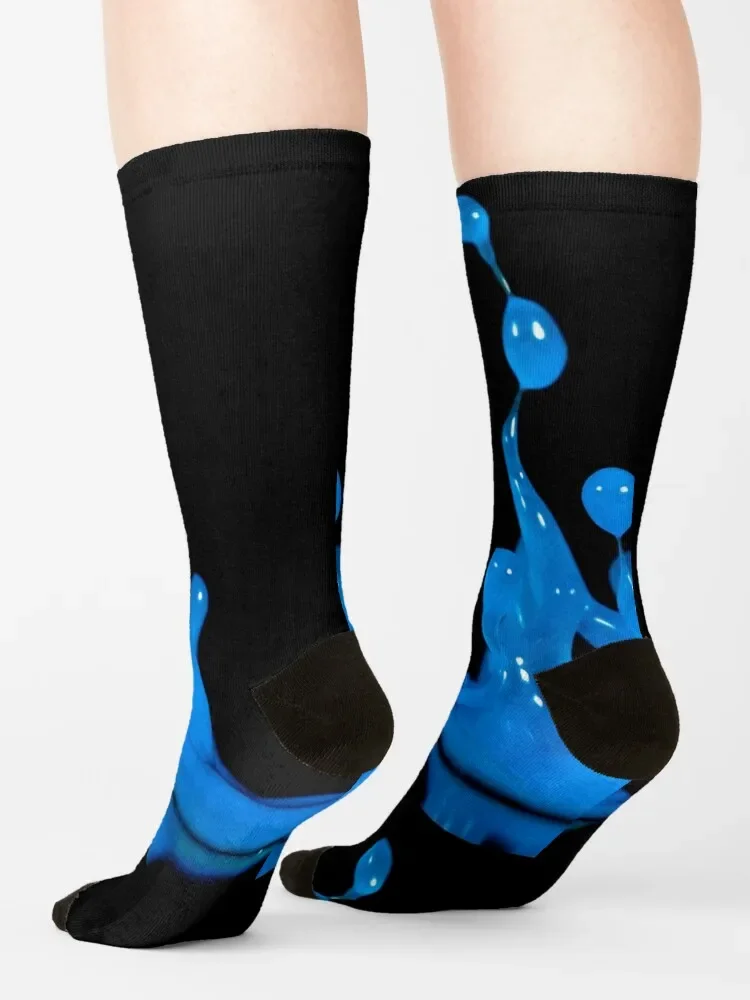 Chaussettes de sport de golf pour hommes et femmes, bas essentiels, groupe bleu