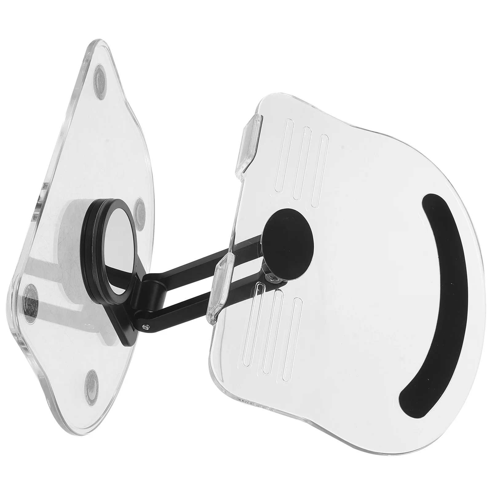 

Rotatable Phone Stand Acrylic Adjustable Tablet Holder Foldable Solid Desktop Holder for Home Office Kitchen Use