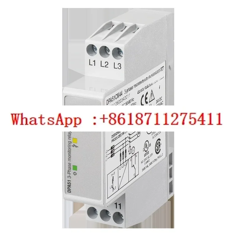 

Three-phase voltage monitoring relay DPA51CM44B014T