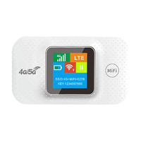 4G LTE Portable WiFi Hotspot 3000mAh 150Mbps Wireless Internet Router with Sim Card Slot Modem Router for Home Office Car Travel