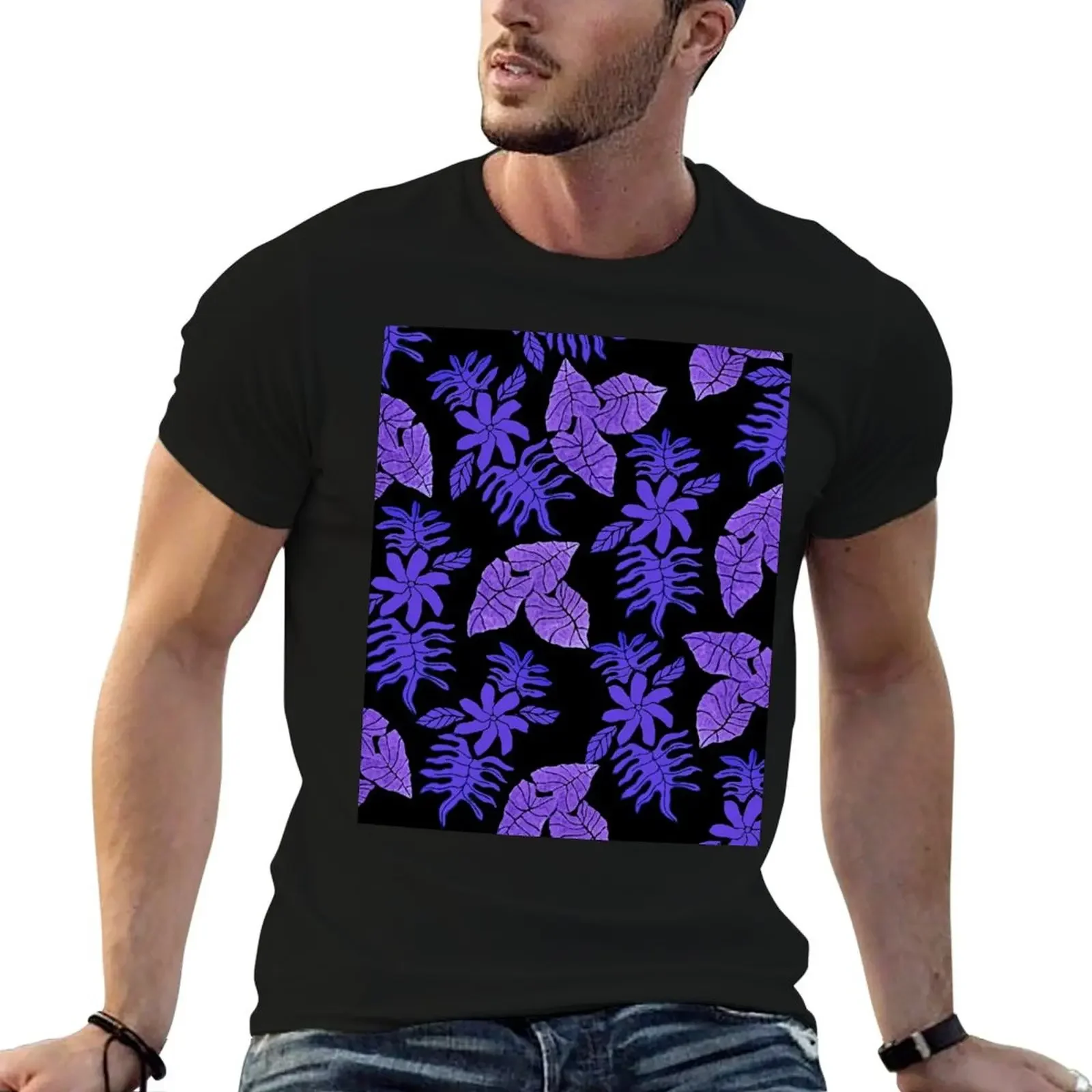 

Tropical Mix Violet T-Shirt custom t shirt sublime T-shirt men