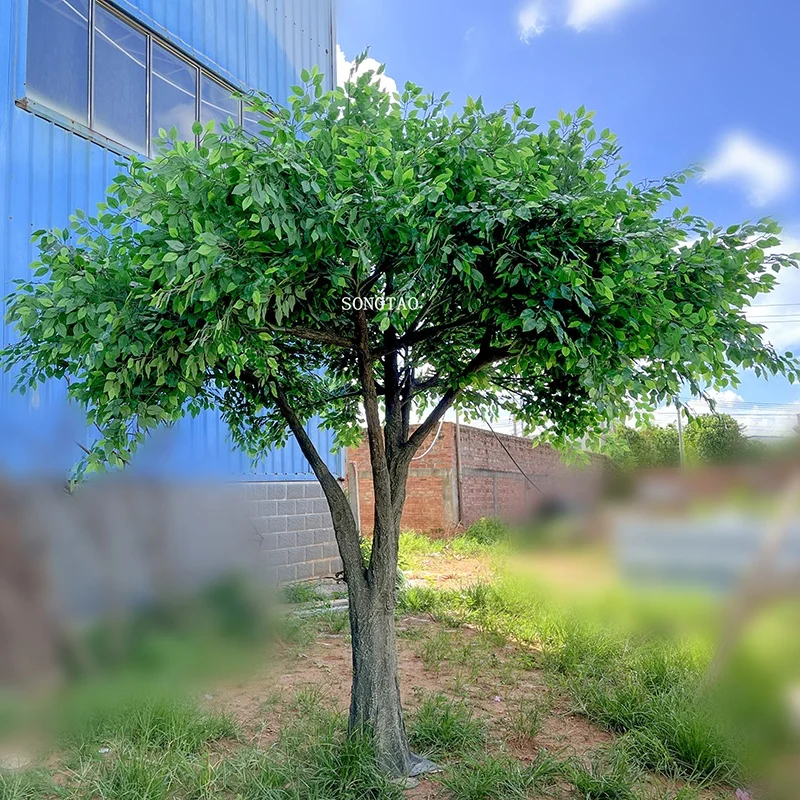 custom.songtao Large Artificial Trees Customized Big Artificial Banyan Trees  For Environmental Decoration