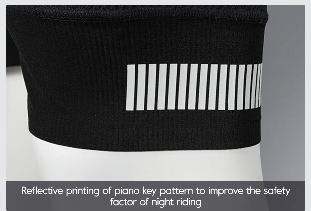 RION Herren Radsport-Trägerhose Gepolsterte Tights Rennrad MTB Fahrradbekleidung Atmungsaktiv 5H Reithose Hyosung Creora Elastan – Detail 12
