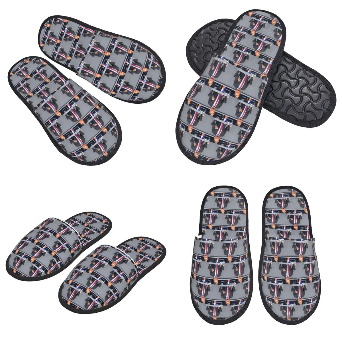 Leggenda personalizzata Christian Lindner Ministro della finanza Pantofole Memory Foam Caldo e morbido Pantofola da casa per donna Scarpe soffici per interni