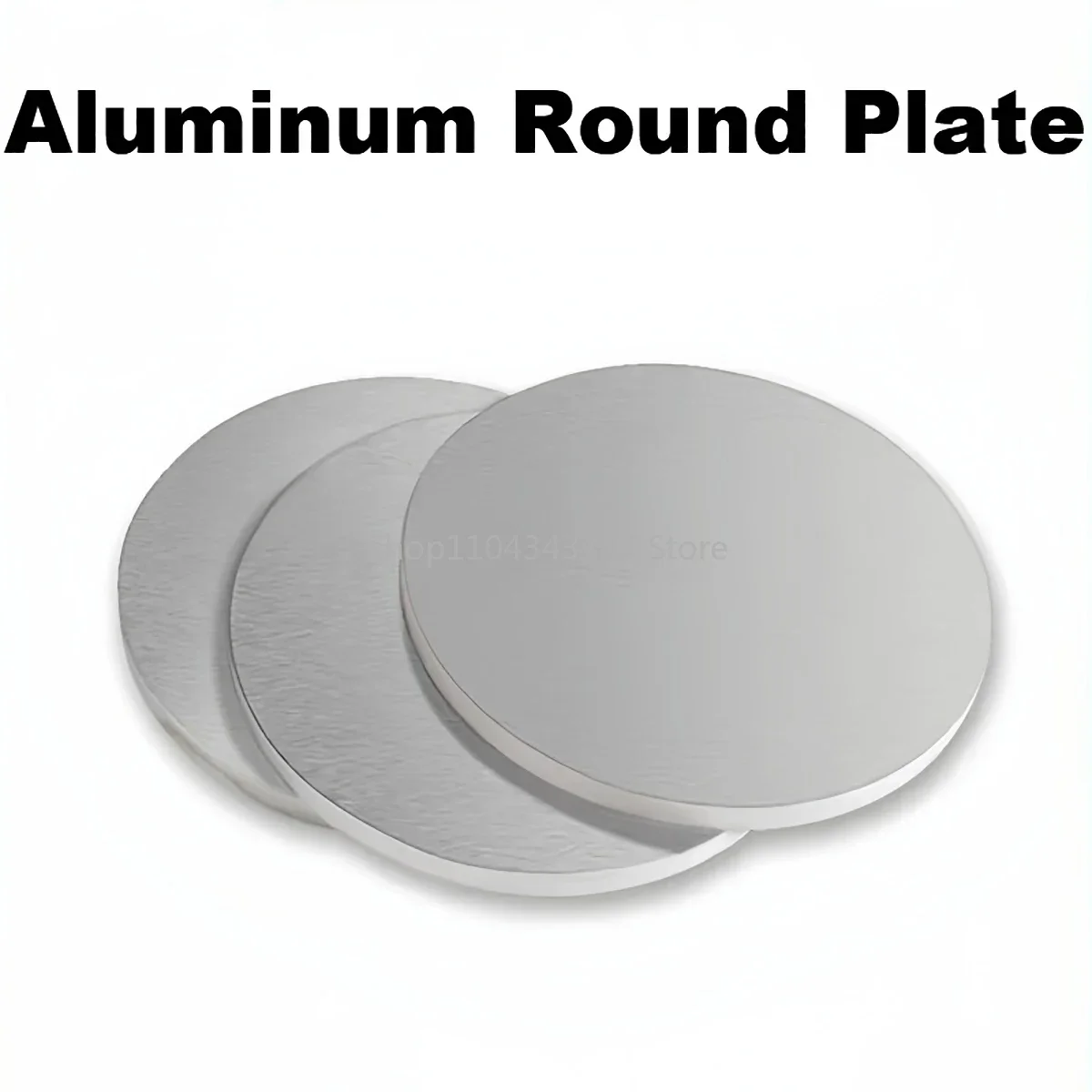 Thickness 2mm 1060 Aluminum Round Sheet Disc Aluminum Round Plate Round Disk Circular Diameter 10-100mm