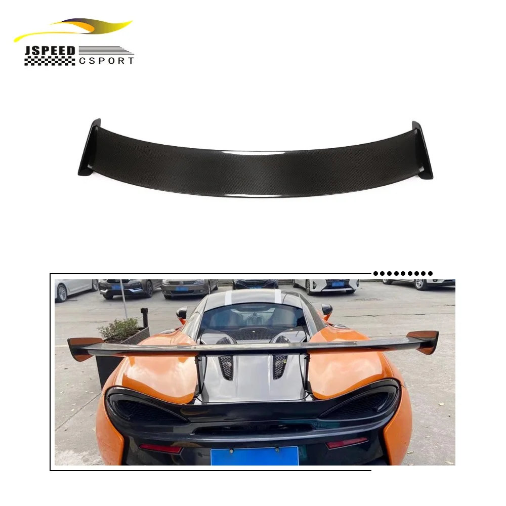 

Suitable for Carbon fiber rear spoiler Suitable for McLaren 570S 2015-2019