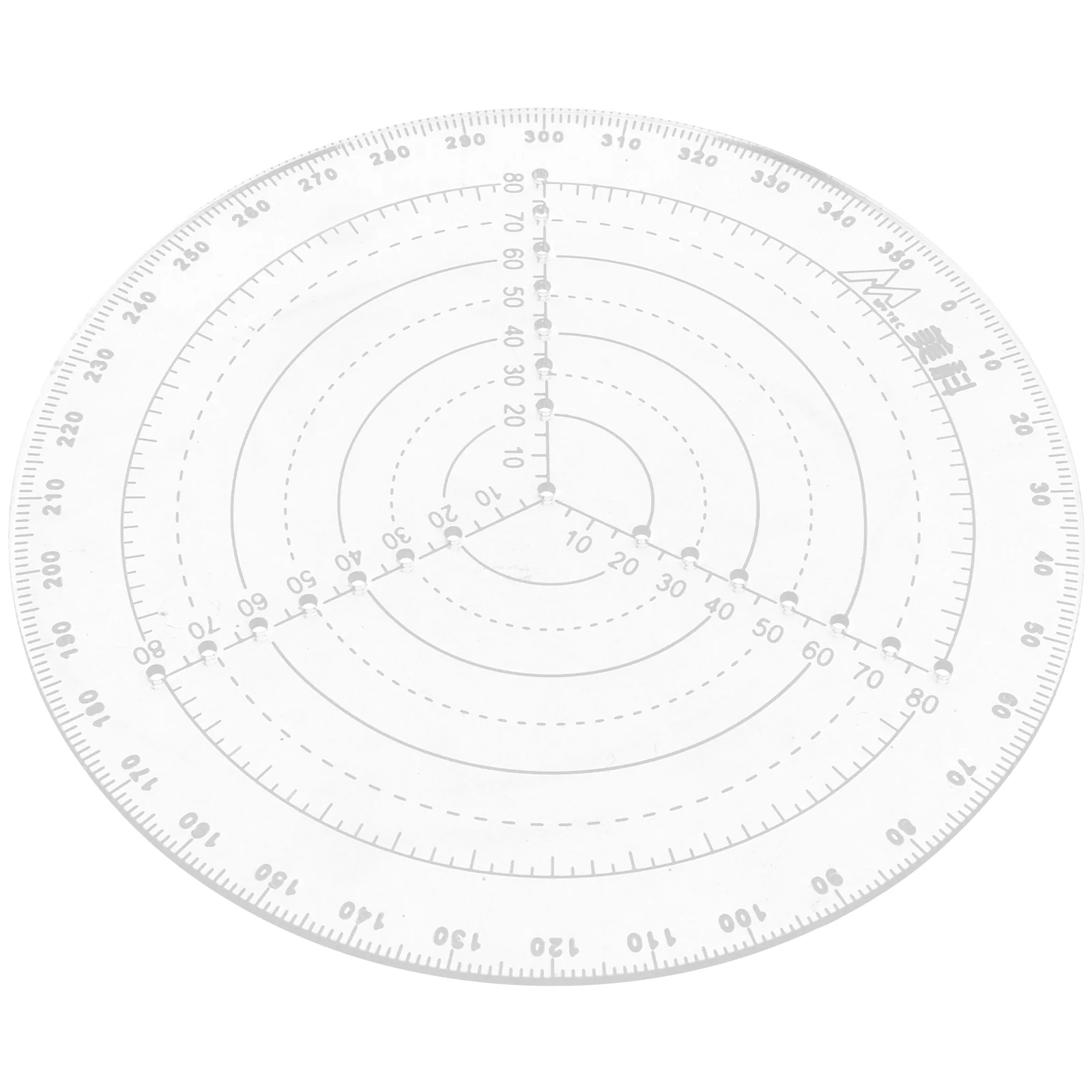 

Circle Centering Ruler Maker Tool for Drawing Circles of Finder Plastic Woodworking Template Stencils
