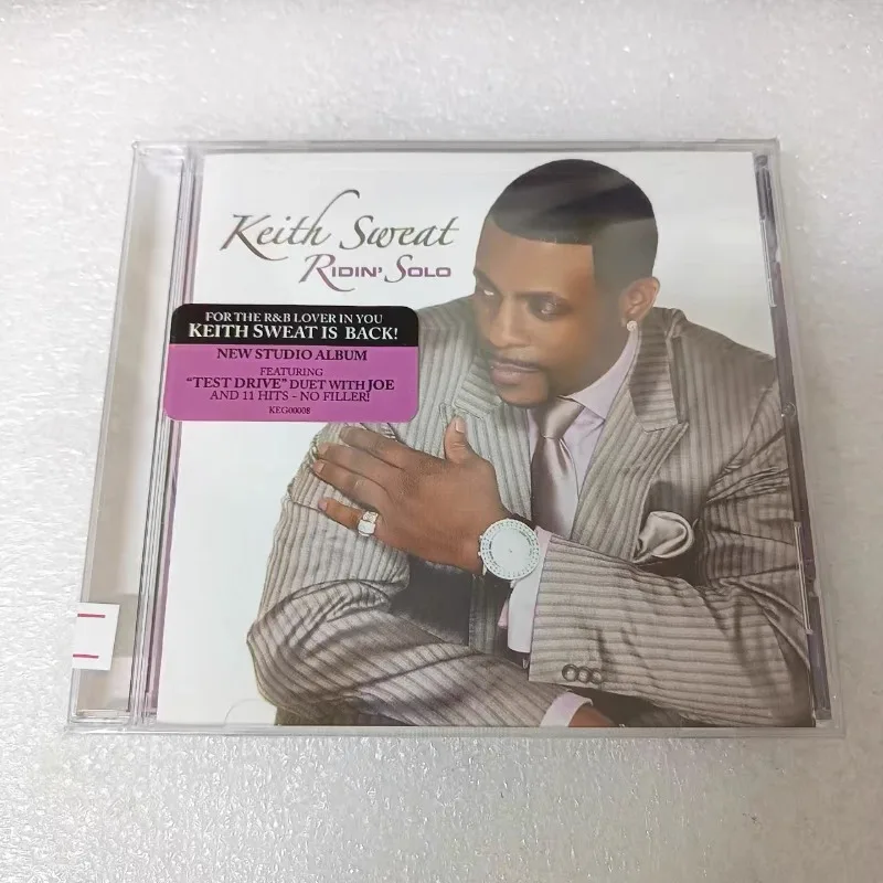 Keith Sweat  Ridin' Solo Pop Music Album Walkman Car Record Gift Box Party Music Collectible Car Stereo Gift for Music Lovers