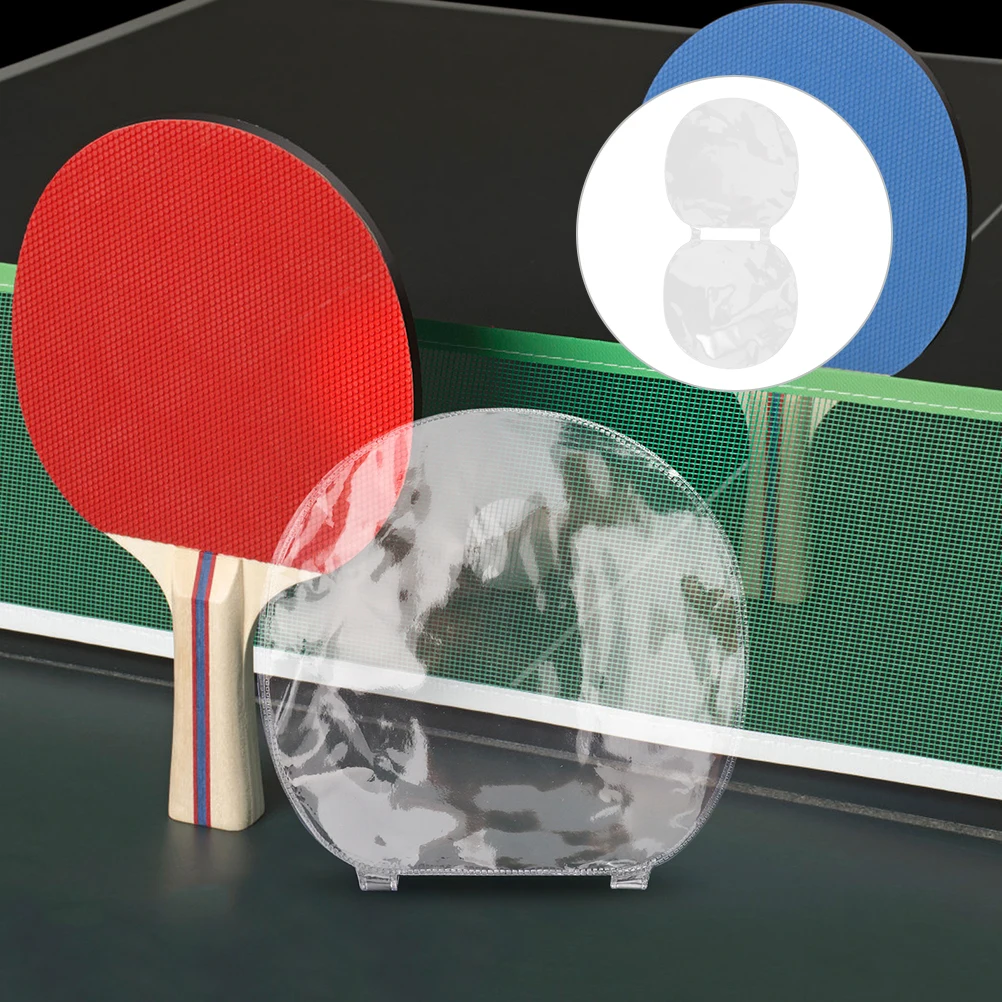 

10pcs Table Tennis Rubber Guard Film Double Sided Thickened Adhesive Paddle Protector Edge Corner Coverage Long Lasting Durable