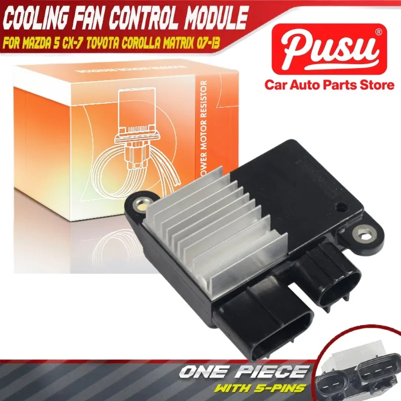 

Reliable Cooling Fan Control Unit for Toyota Corolla (2006-2015), Matrix and Mazda CX-7 Car Accessories 499300-3400, 89257-12010