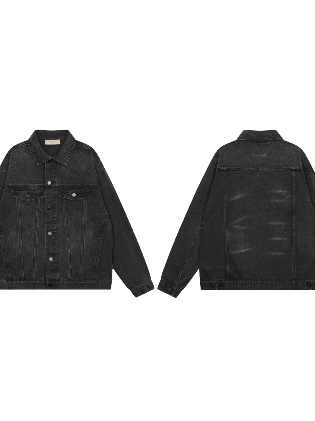 

Винтажные свободные джинсы Waed High Street Jaet, верхняя одежда, модная осенне-зимняя двойная линия, повседневная молодежная мода