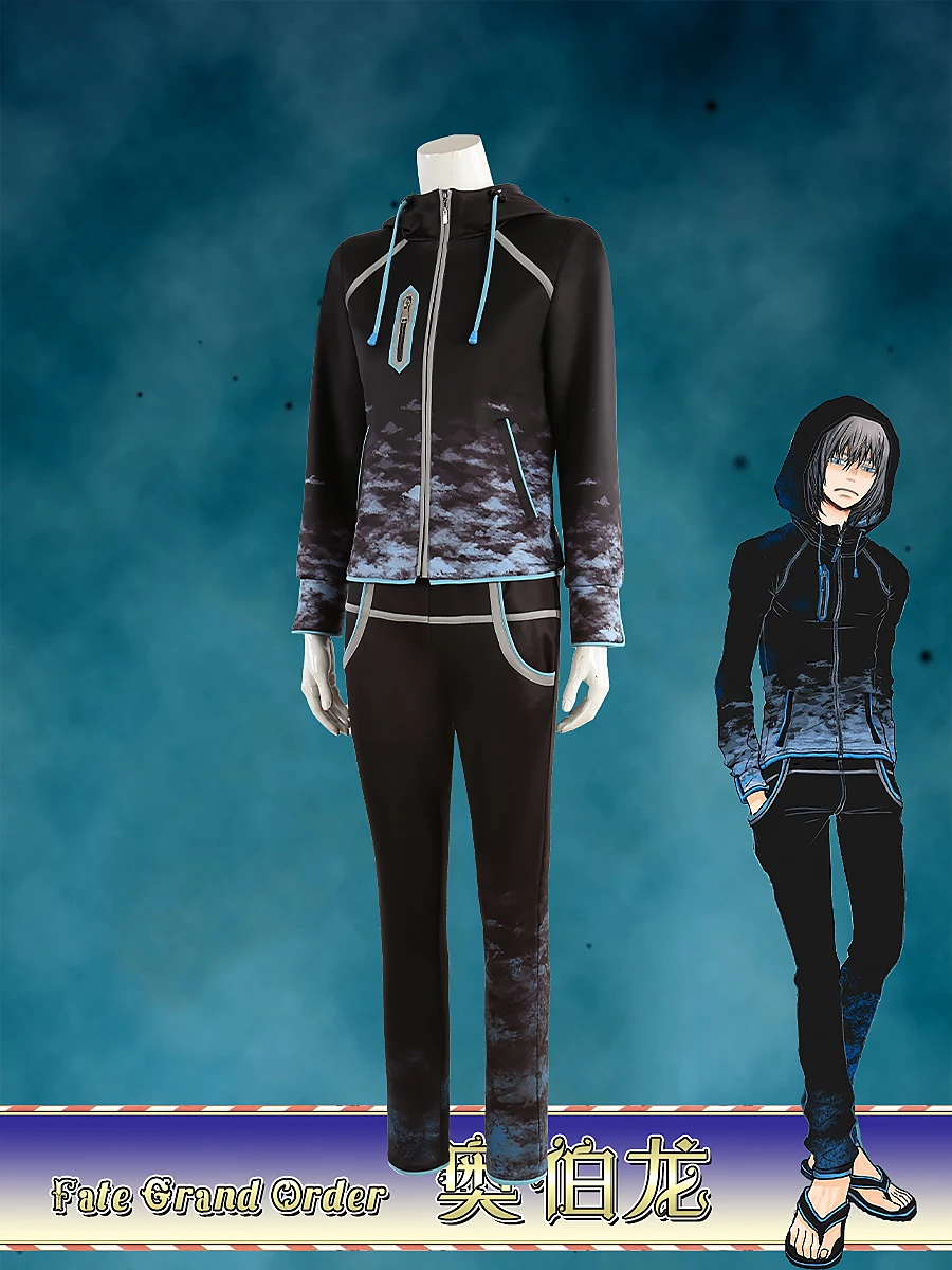 Customized FGO Fate Oberon Unhappy Summertime Lingyi Swimsuits Cos Costumes Full Set