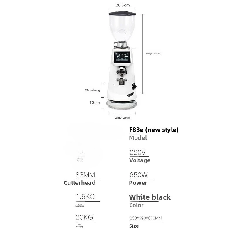 F64E/F83E Macinacaffè elettrico Macinacaffè italiano