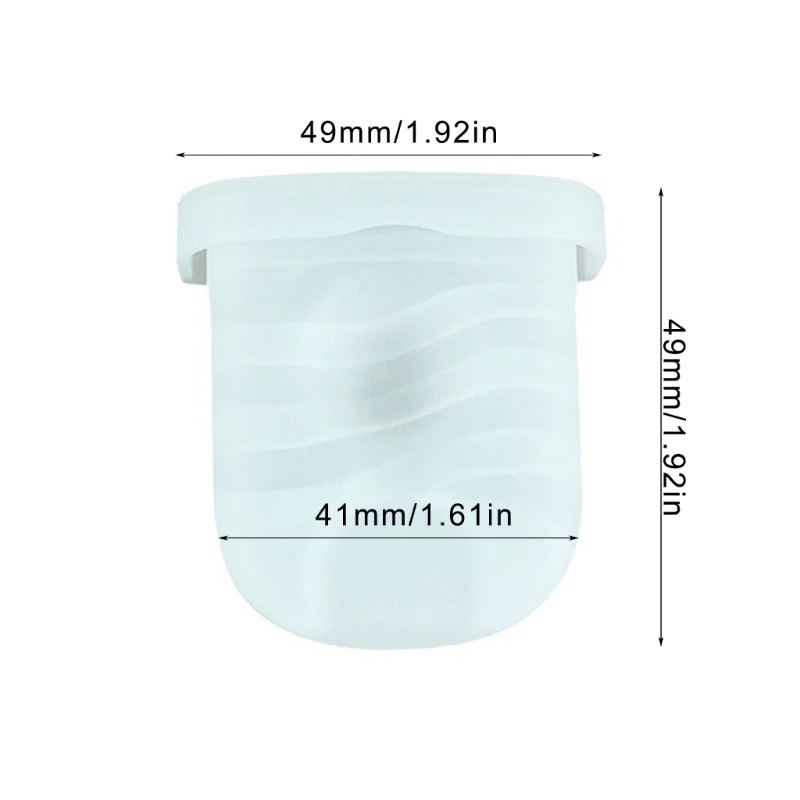 Breast Pump Accessory Silicone Diaphragm Milk Extractor Spare Part Repalcement Anti Backflow Suction Membrane for Easy Pumping