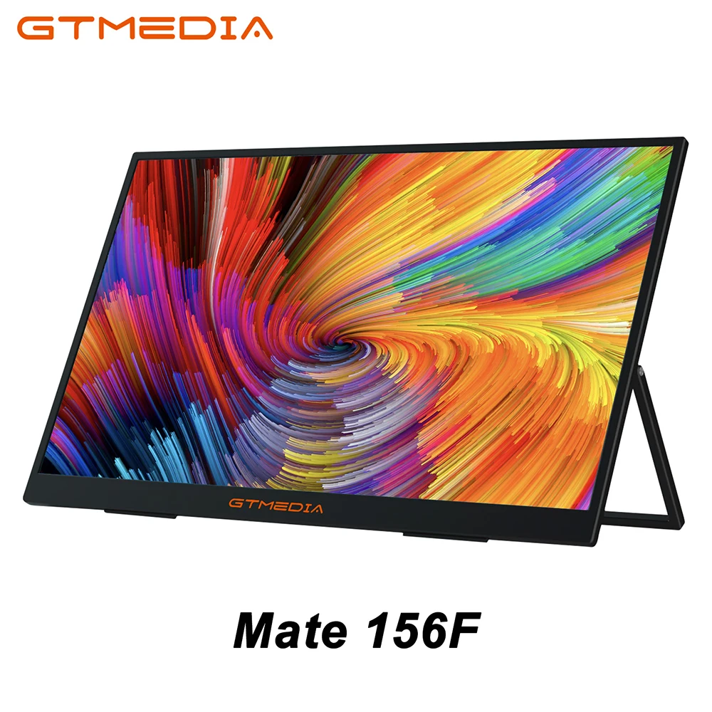 GTMEDIA 15.6 inch Portable Monitor FHD 1920*1080 Travel Gaming 15.6